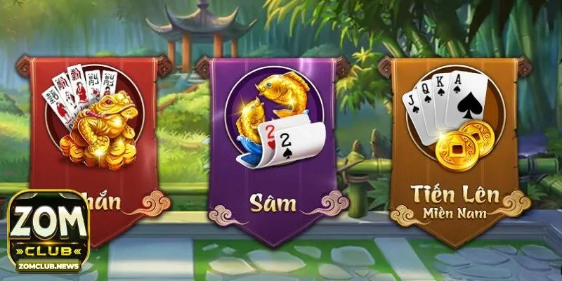 Sự đa dạng trong thiên đường game bài đổi thưởng tại Zomclub